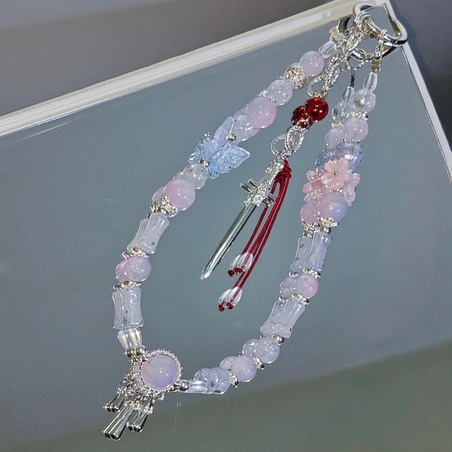 XAVIER-Blades with Blossoms Concept Pendent