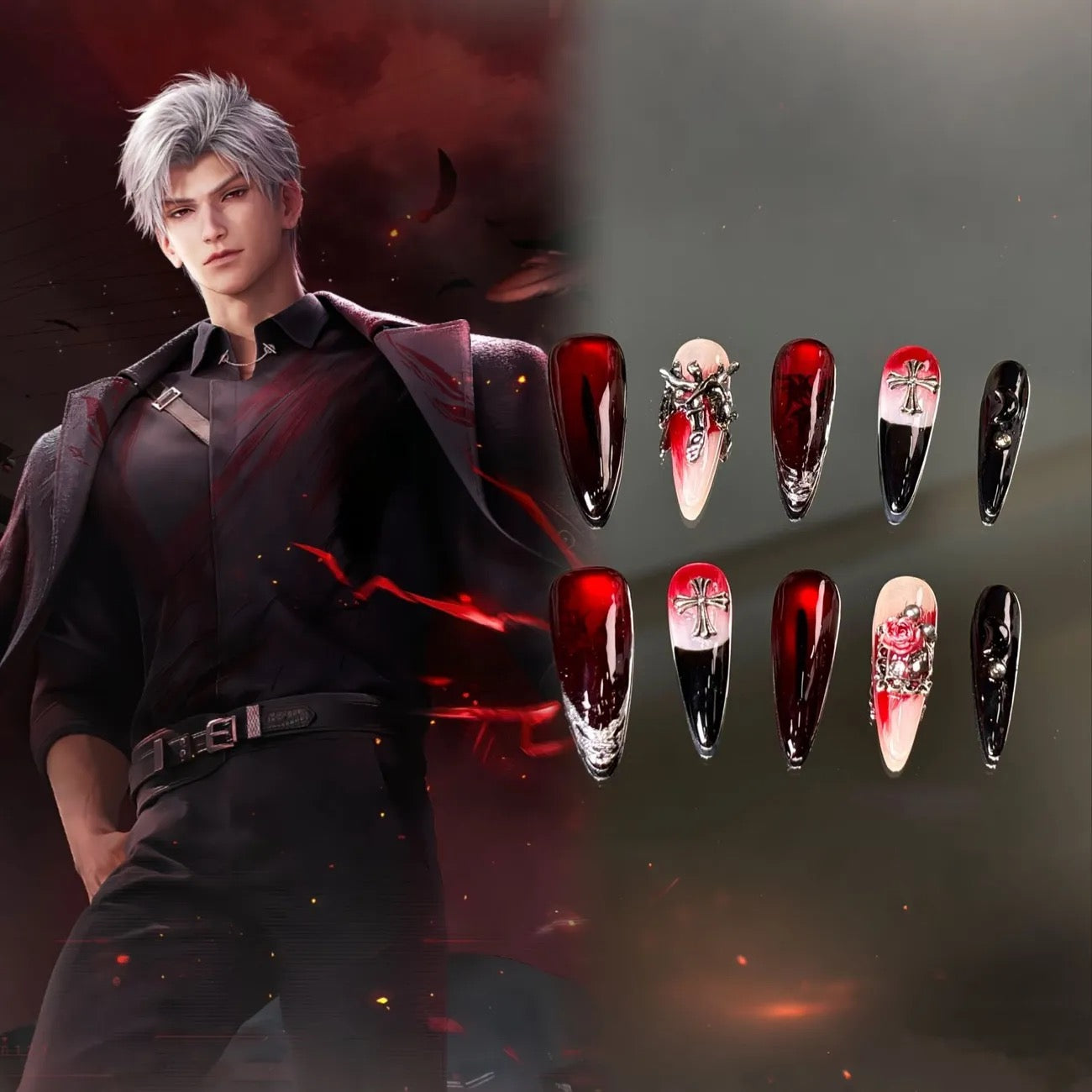 SYLUS-Series Concept Wearing Nails Set