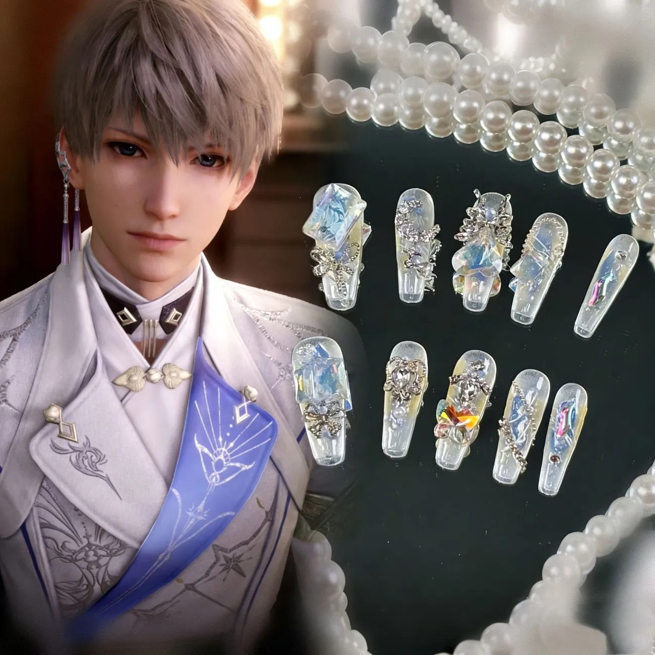 XAVIER- Series Concept Wearing Nails Set