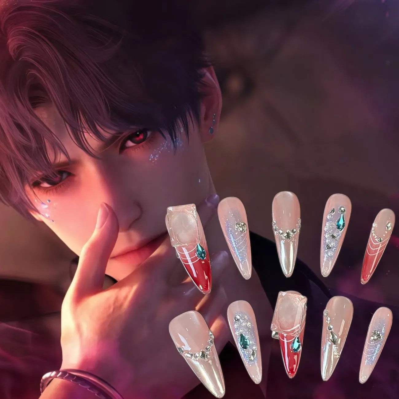 RAFAYEL-Series Concept Wearing Nails Set