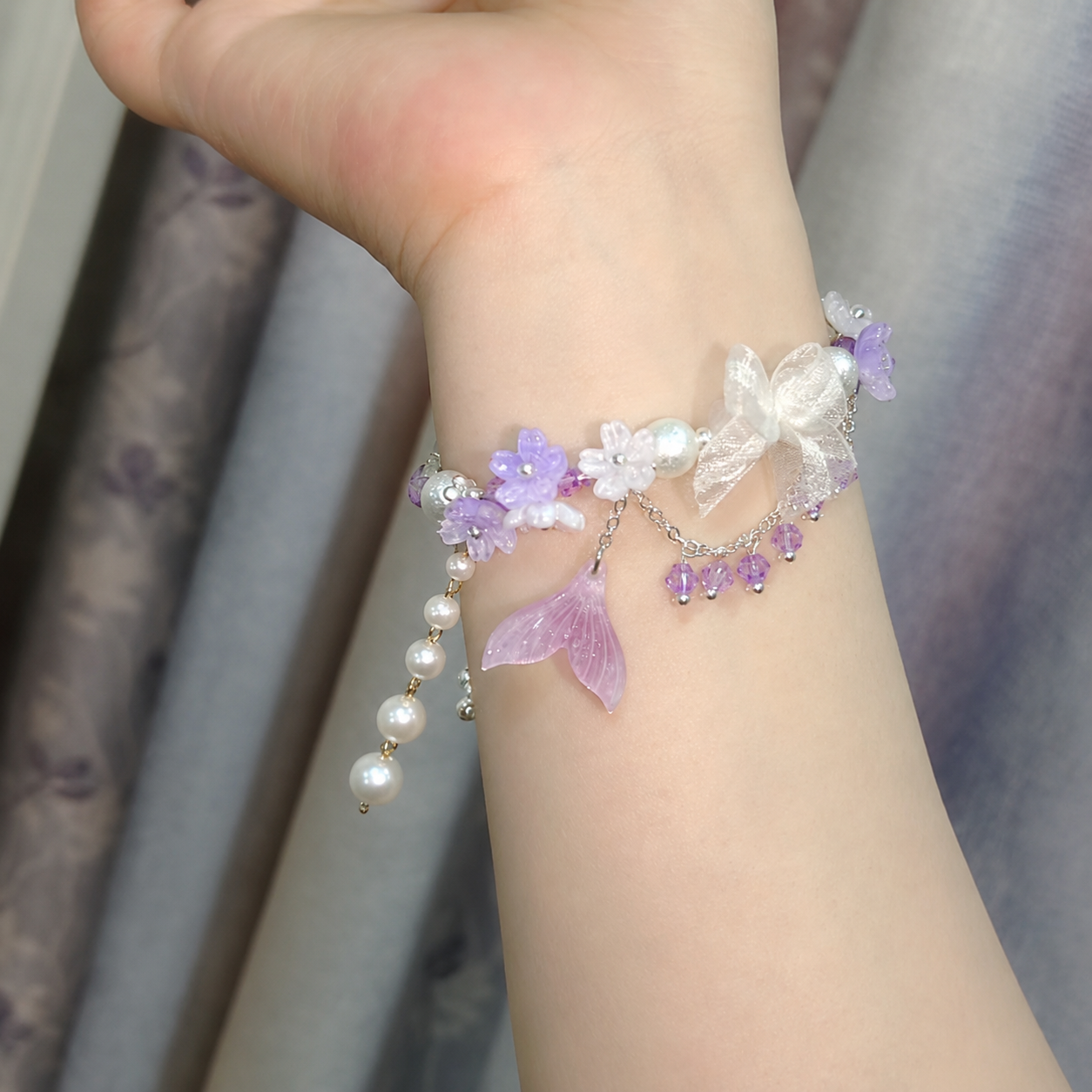 RAFAYEL- Wisteria Waltz Concept Bracelet（Adjustable）