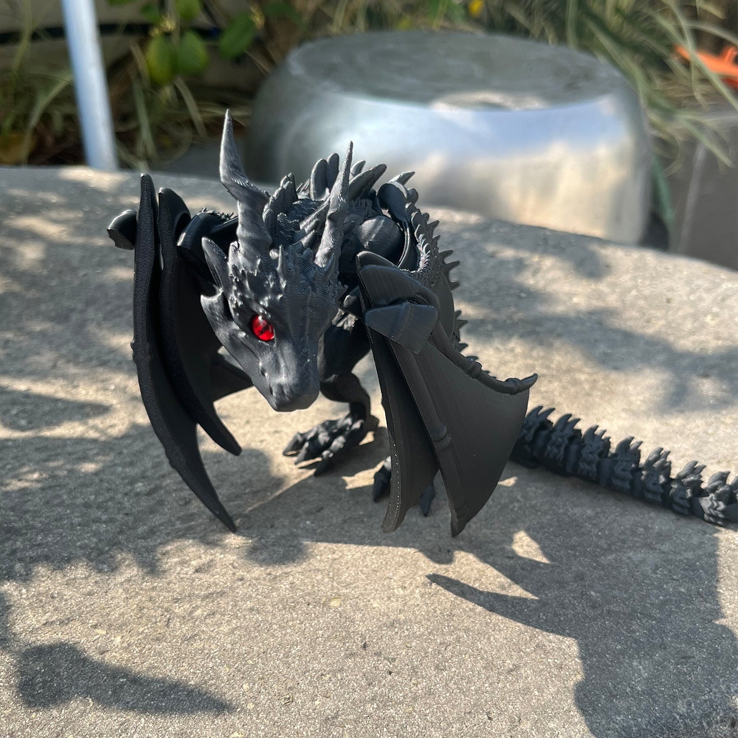 SYLUS-3D Sylus Dragon Ornament With Movable Joints