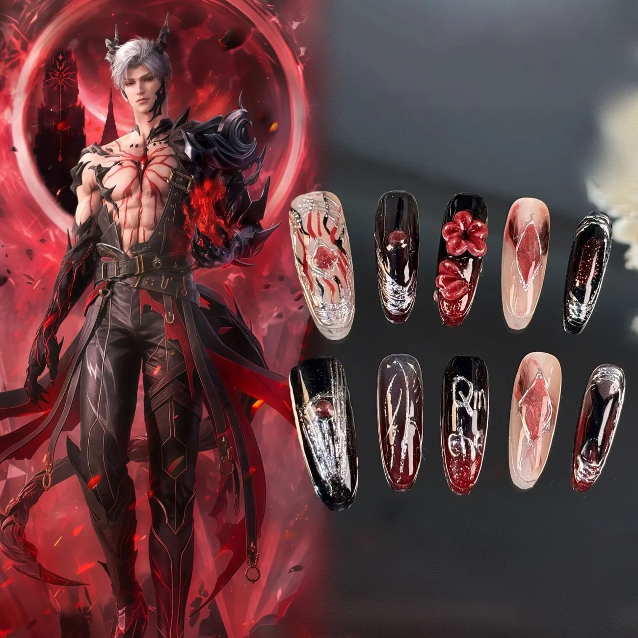 SYLUS-Series Concept Wearing Nails Set