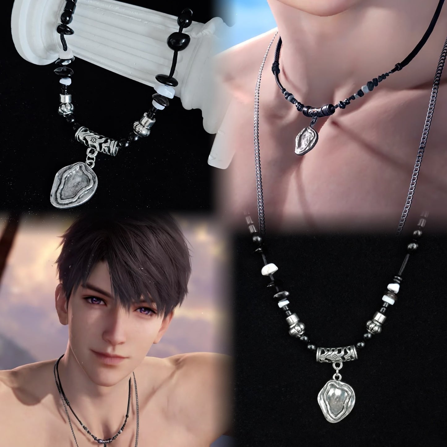 CALEB-Clearwind Glide Necklace