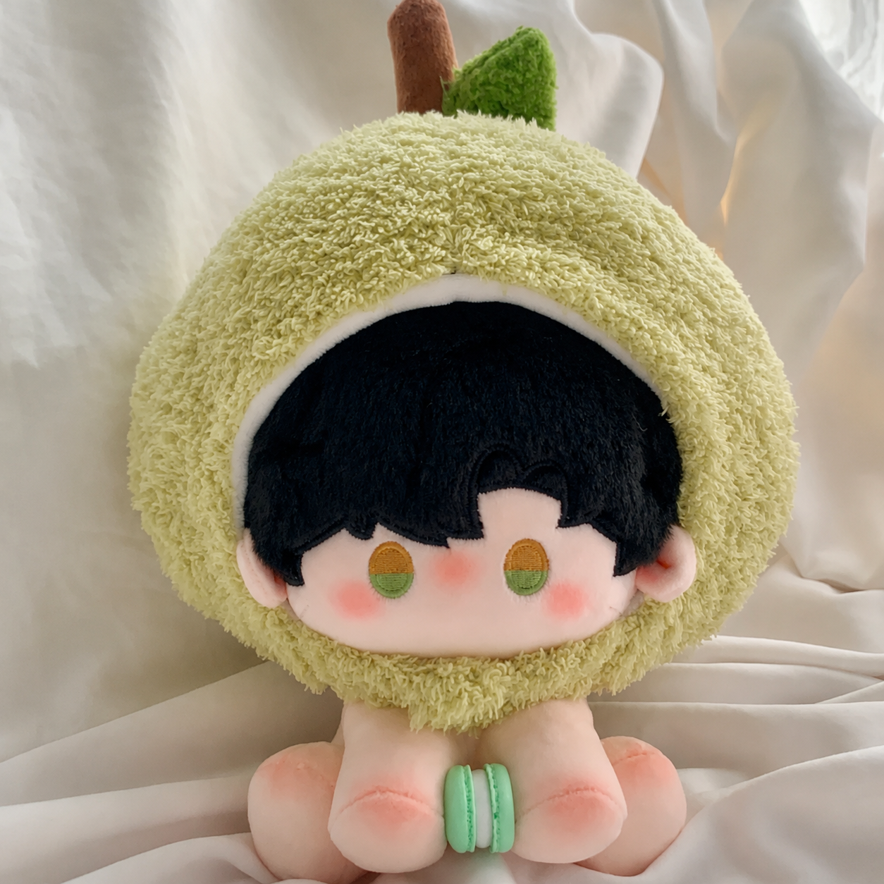 ZAYNE-Sitting Cotton Doll with Headgear 6”（15cm）