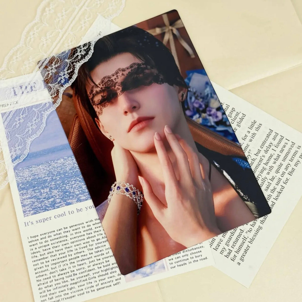 CALEB-Spoils of Night Glasses-Free 3D Lenticular Card