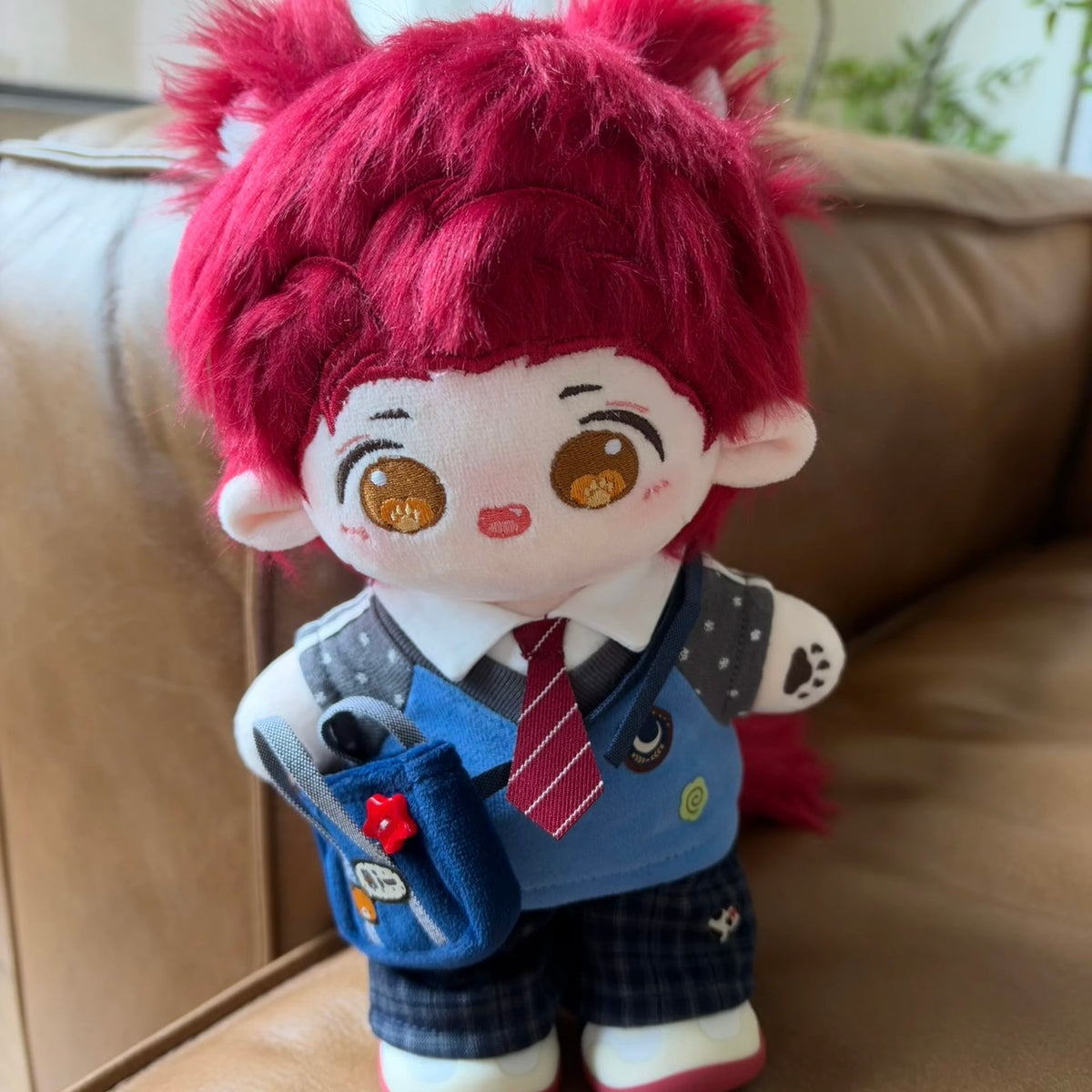 VALKO-Companion Plush Doll 20cm（7.87inch）（With Tail, Clothes Not Included）【Presale, Ship Within 60-90 Days】