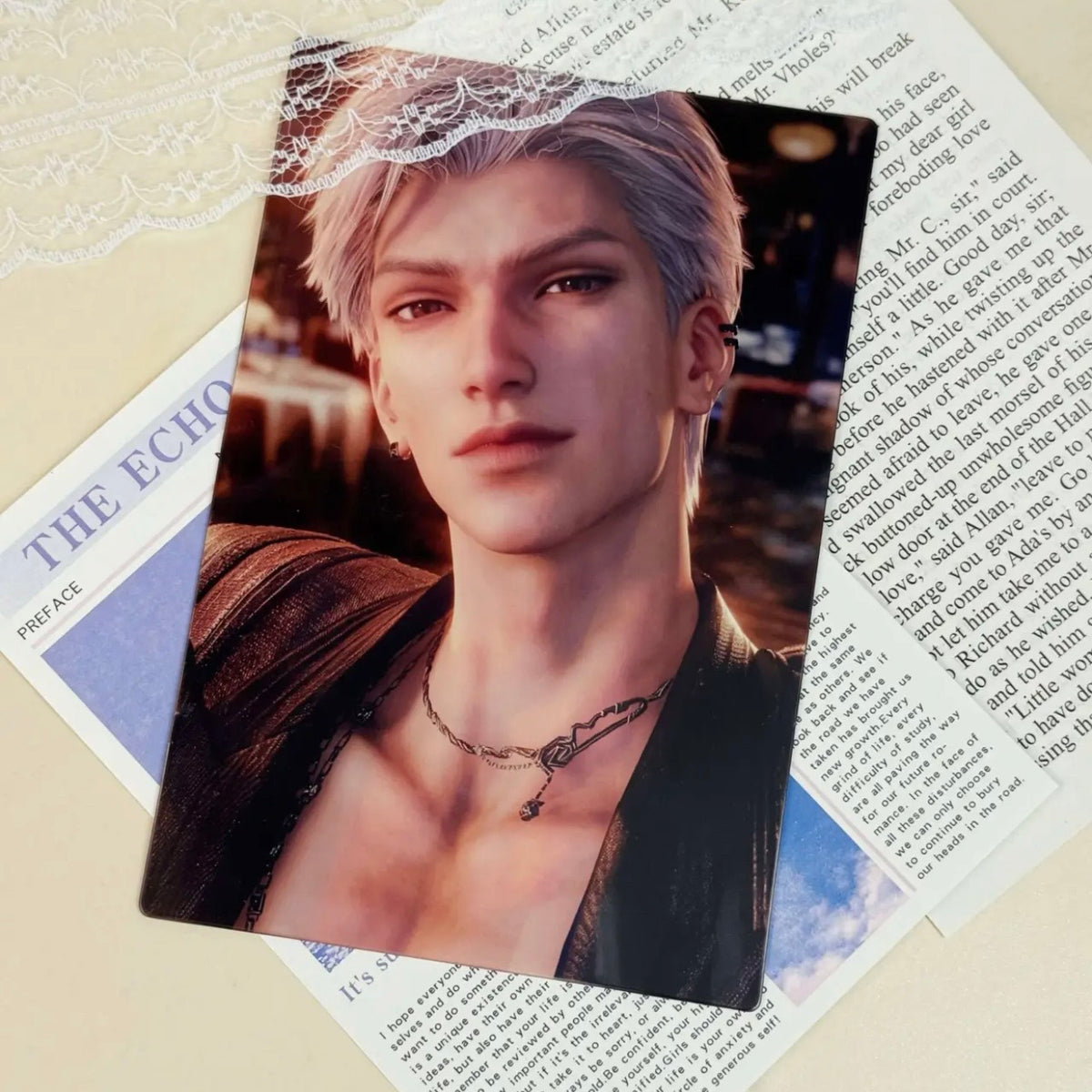 CALEB-Spoils of Night Glasses-Free 3D Lenticular Card