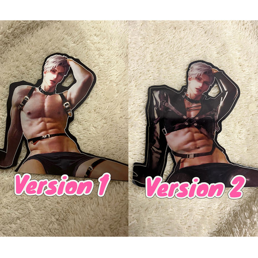 SYLUS-Holographic Outfit Change Fridge Stickers/Car Stickers/Ornaments (Two Outfits)