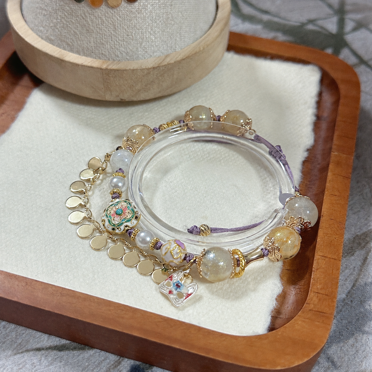 RAFAYEL-Carved Gemheart Concept Bracelet