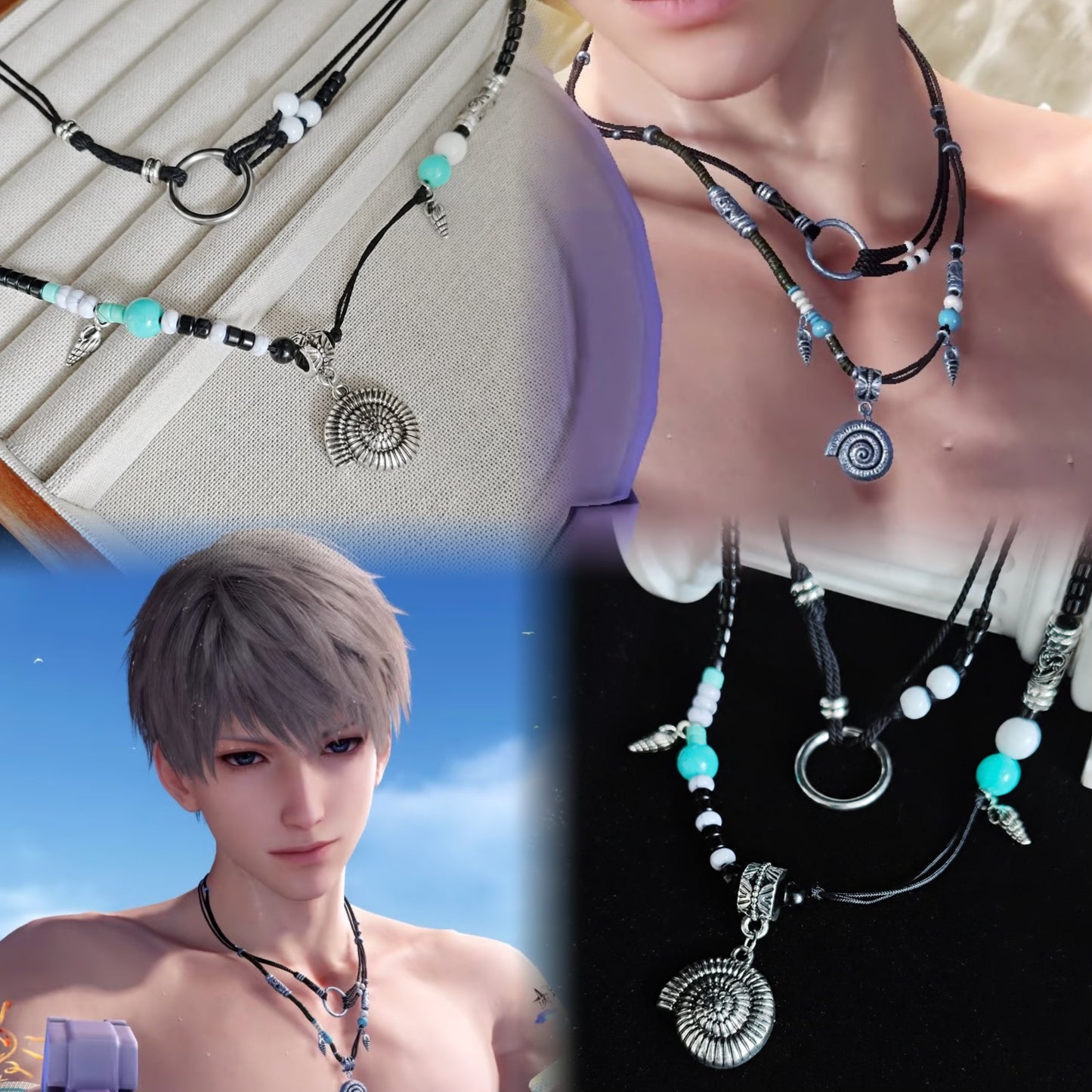 XAVIER-Coolsplash Soak Necklace