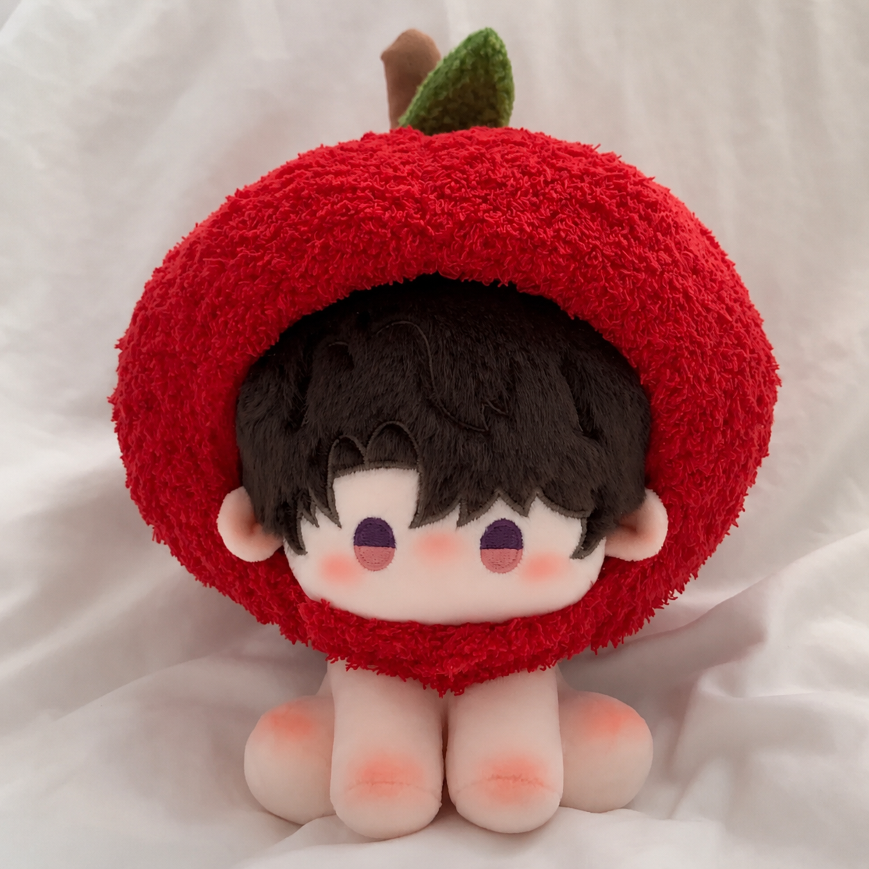 CALEB-Sitting Cotton Doll with Headgear 6”（15cm）