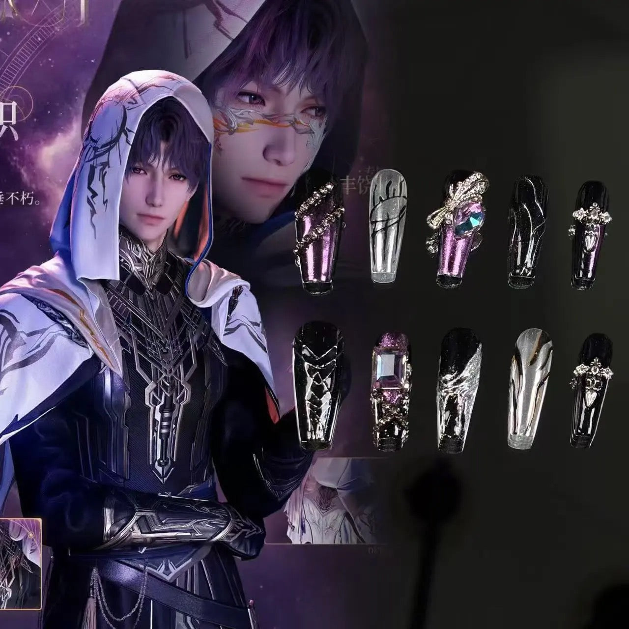 RAFAYEL-Series Concept Wearing Nails Set