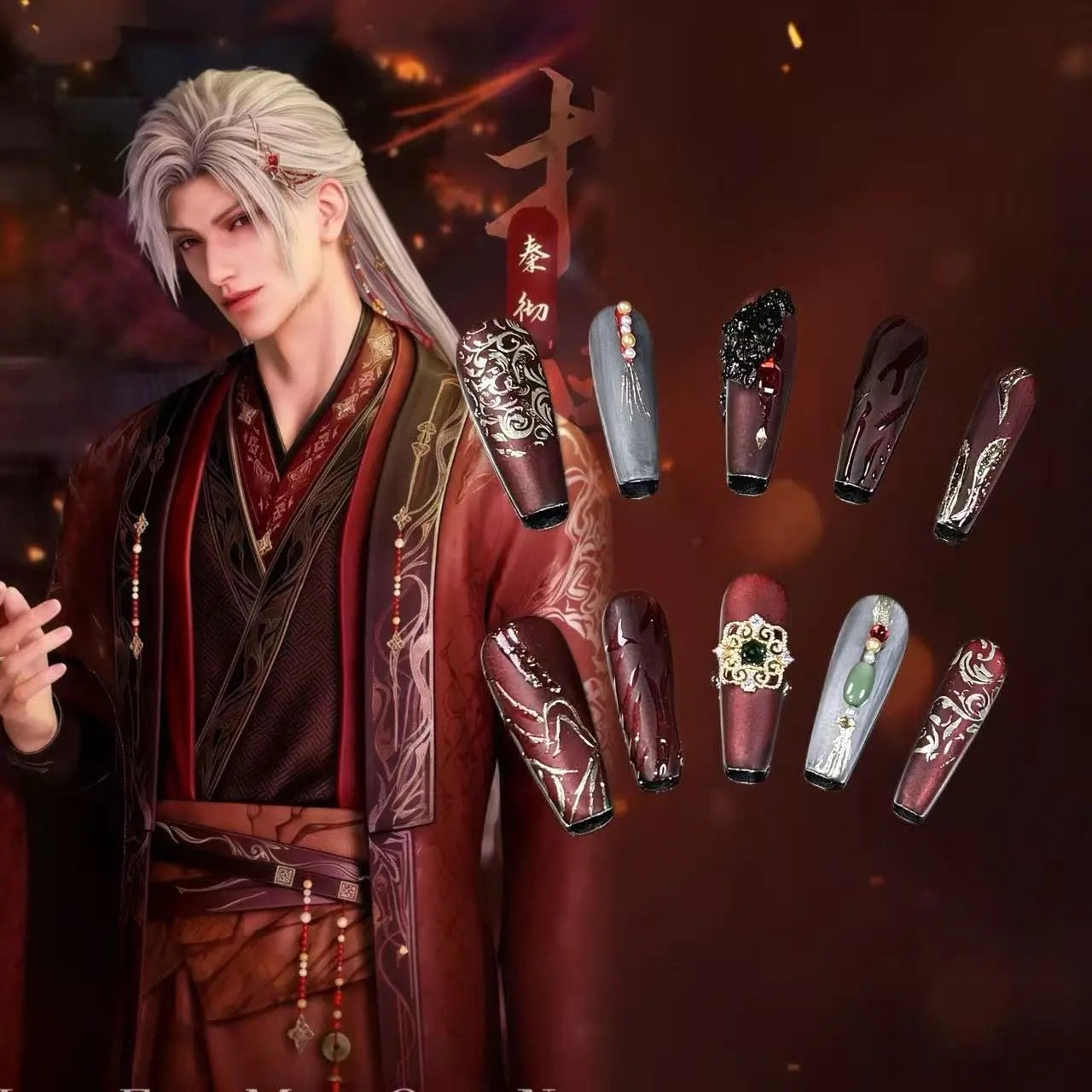 SYLUS-Series Concept Wearing Nails Set