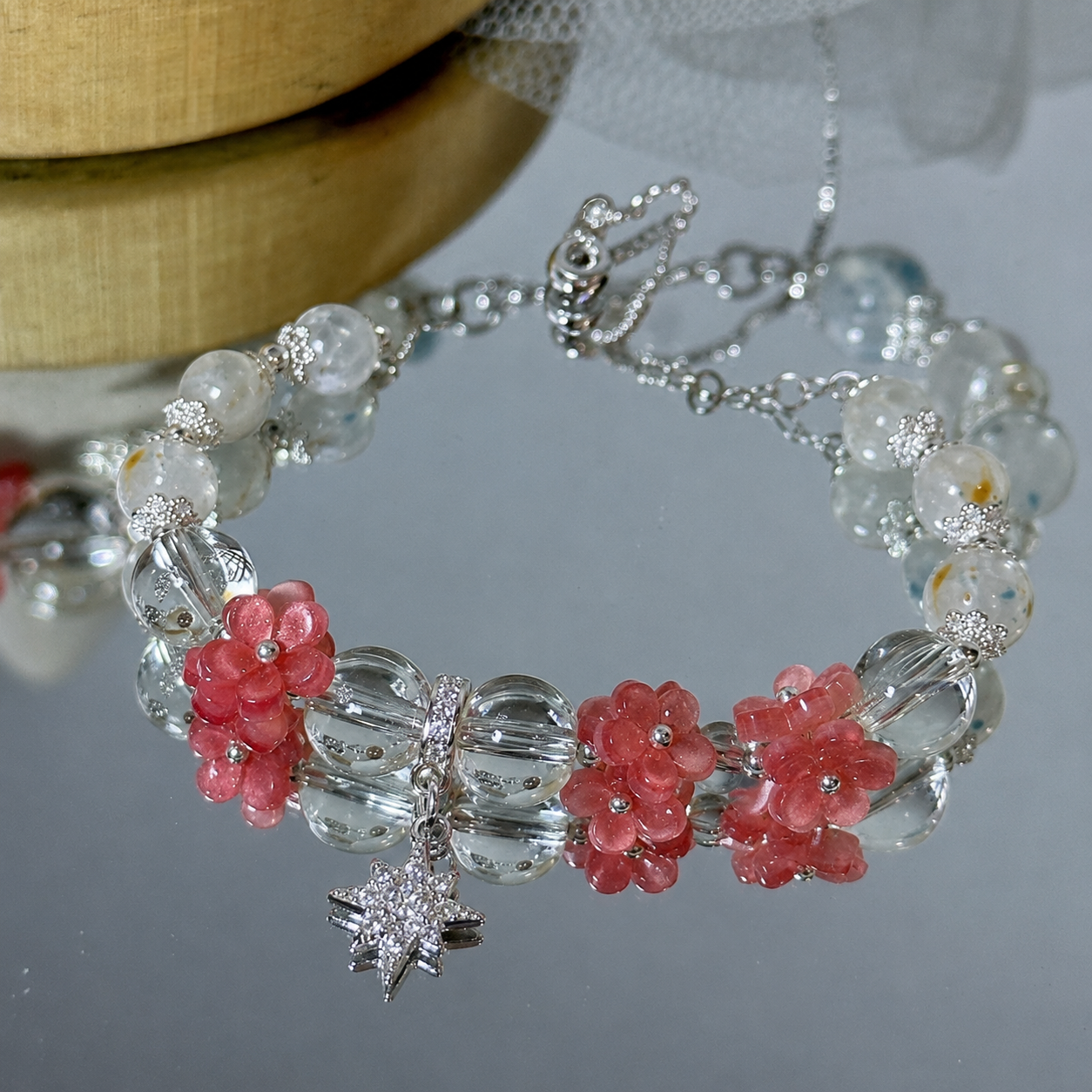 XAVIER-Floral Blessing Concept Bracelet （Adjustable）