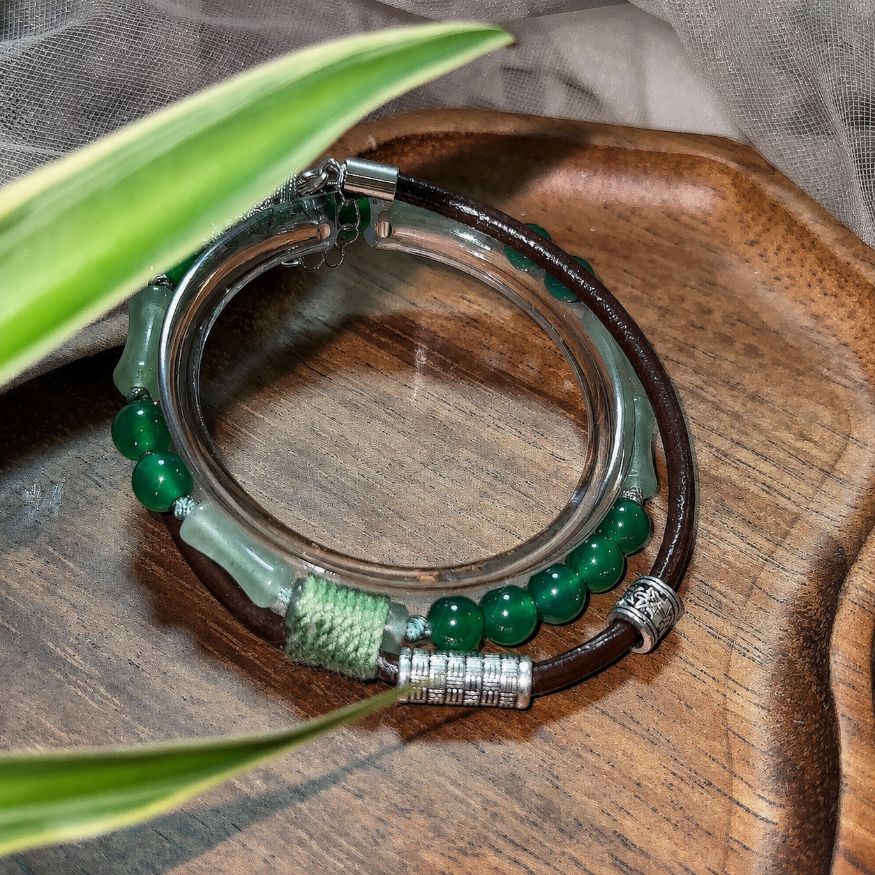 ZAYNE-Slient Underflow MC's Bracelet（Adjustable）