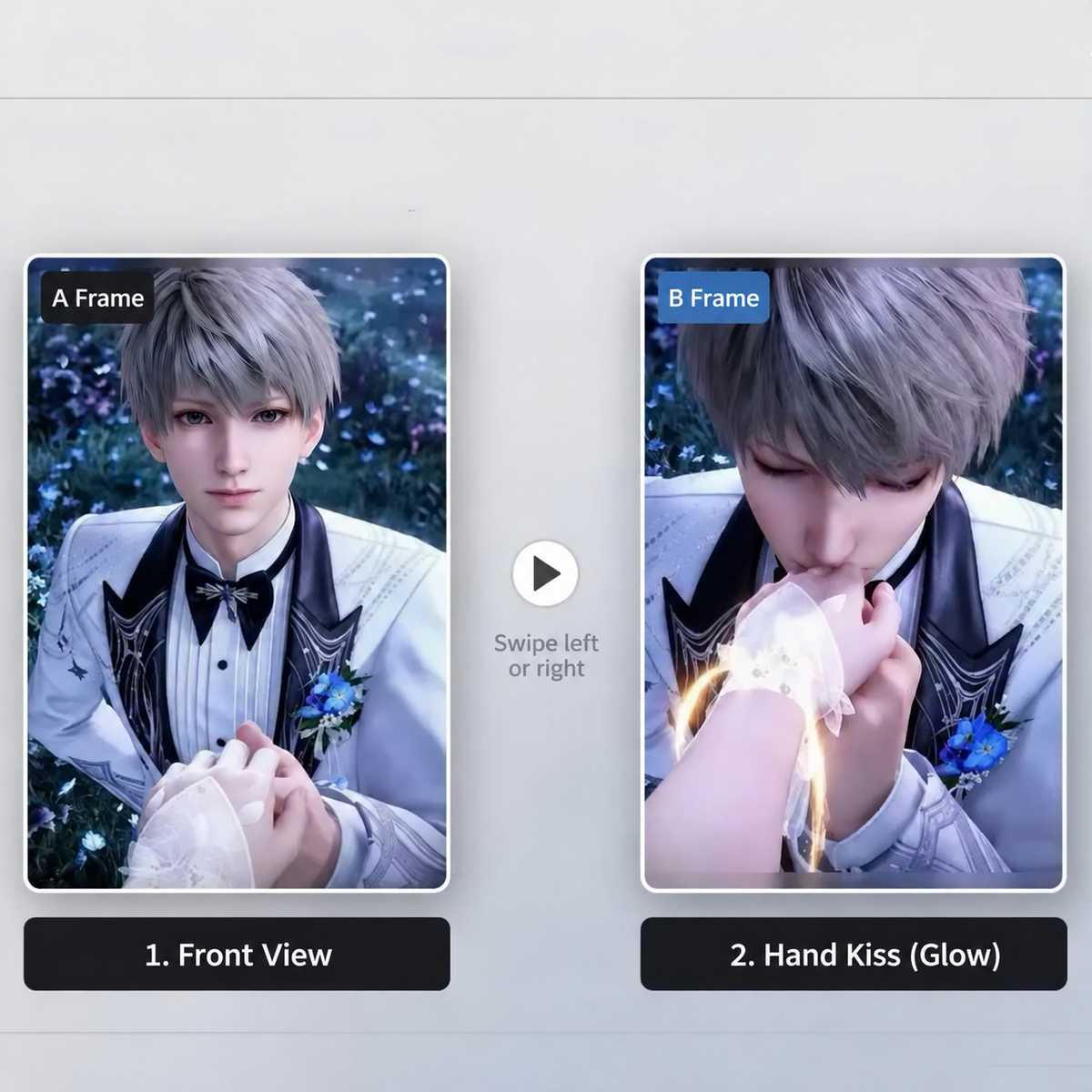 RAFAYEL-Destined Dawntide 3D Lenticular Card (3.35 × 2.13 inch)