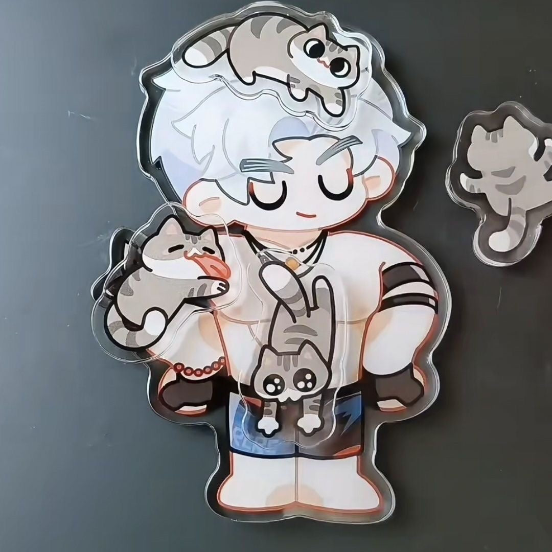 SYLUS- Cat Tree Fridge Magnet