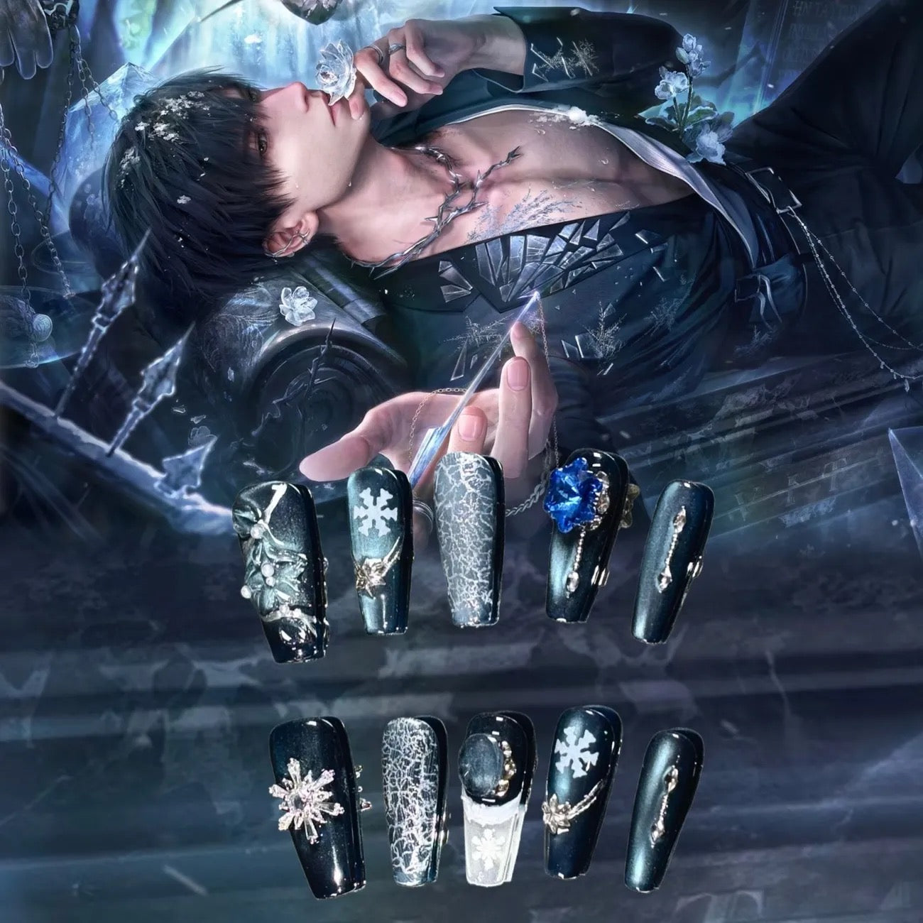 ZAYNE-Series Concept Wearing Nails Set