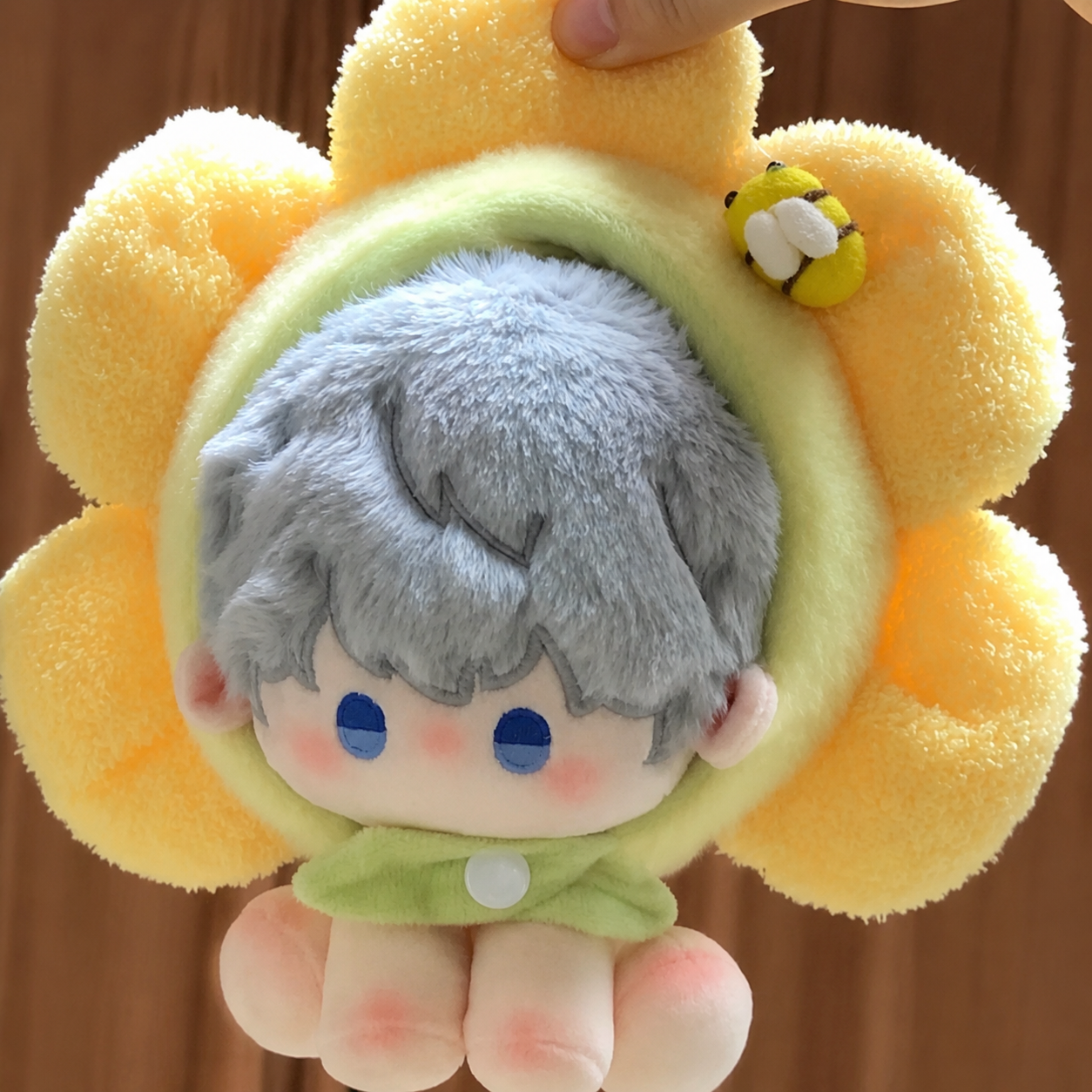 XAVIER-Sitting Cotton Doll with Headgear 6”（15cm）
