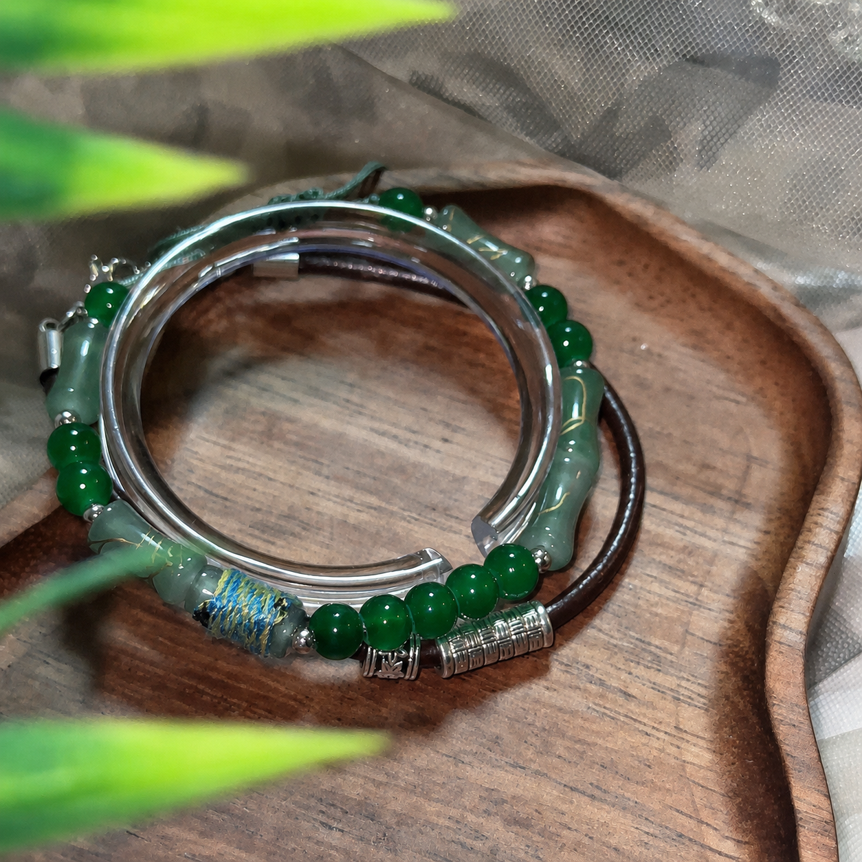 ZAYNE-Slient Underflow MC's Bracelet（Adjustable）