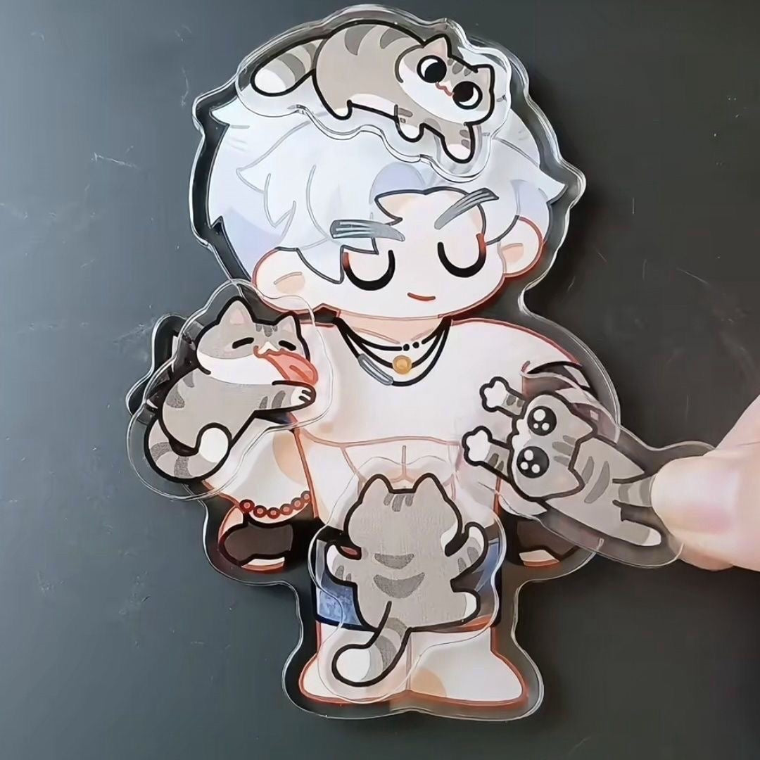 SYLUS- Cat Tree Fridge Magnet