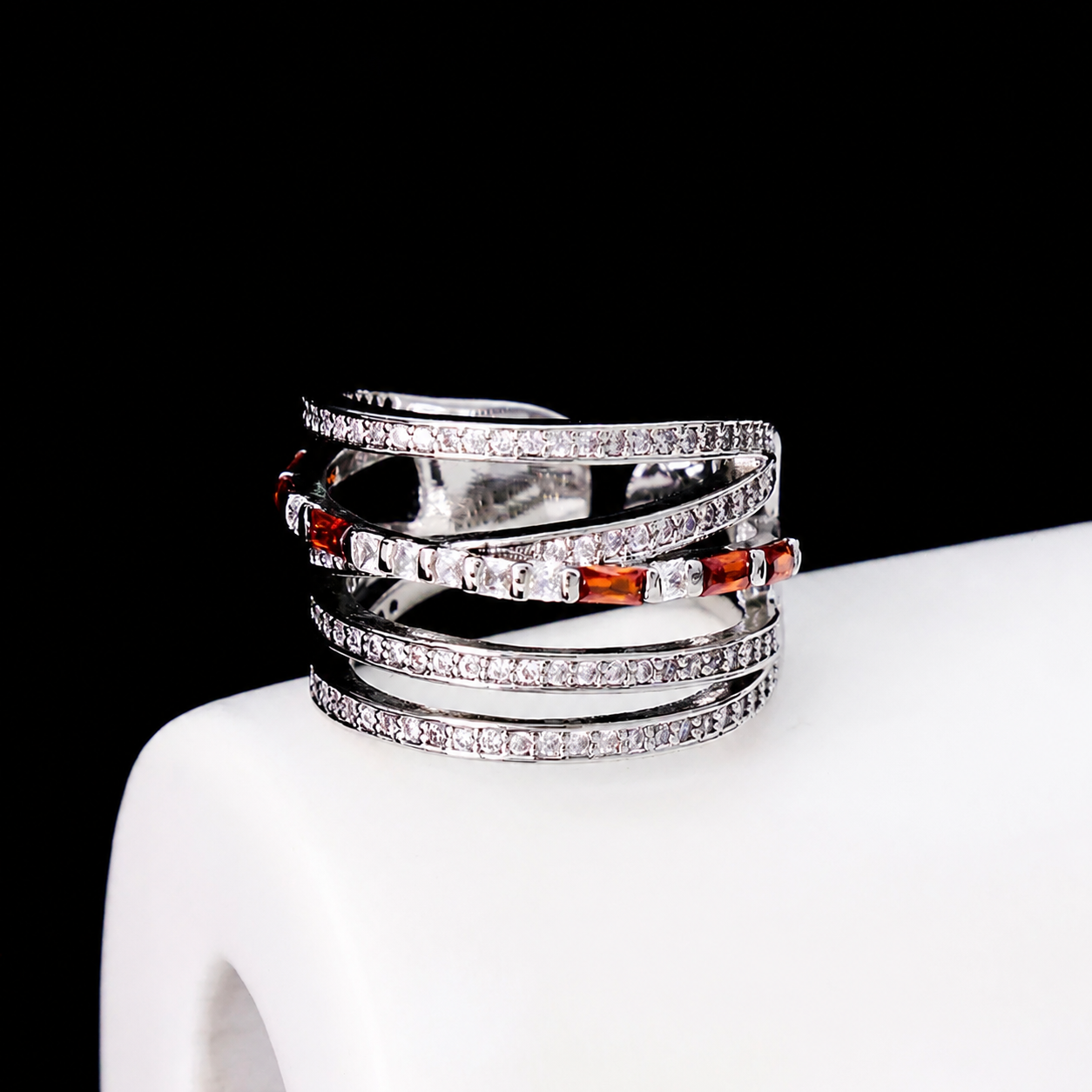 SYLUS- Approaching Dusk Ring (Adjustable 6” to 9”)