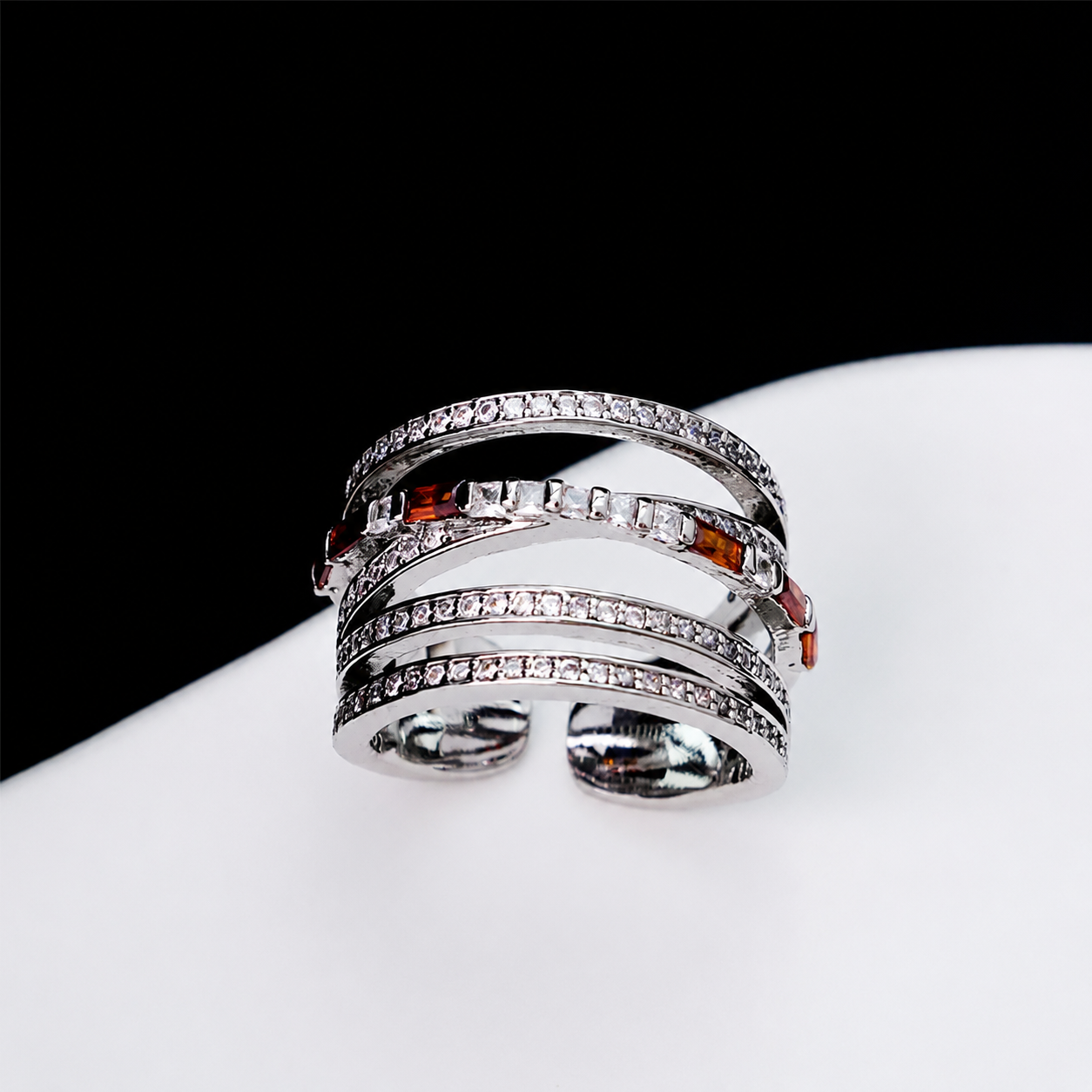 SYLUS- Approaching Dusk Ring (Adjustable 6” to 9”)