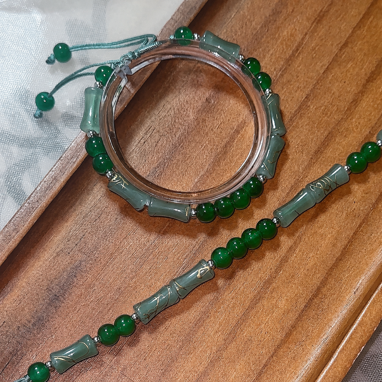 ZAYNE-Slient Underflow MC's Bracelet（Adjustable）