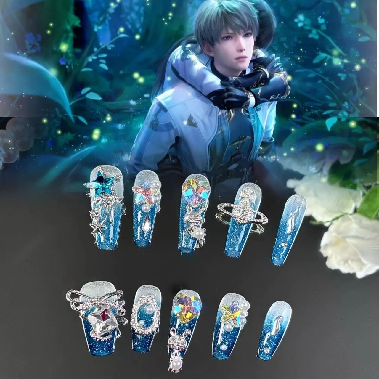 XAVIER- Series Concept Wearing Nails Set