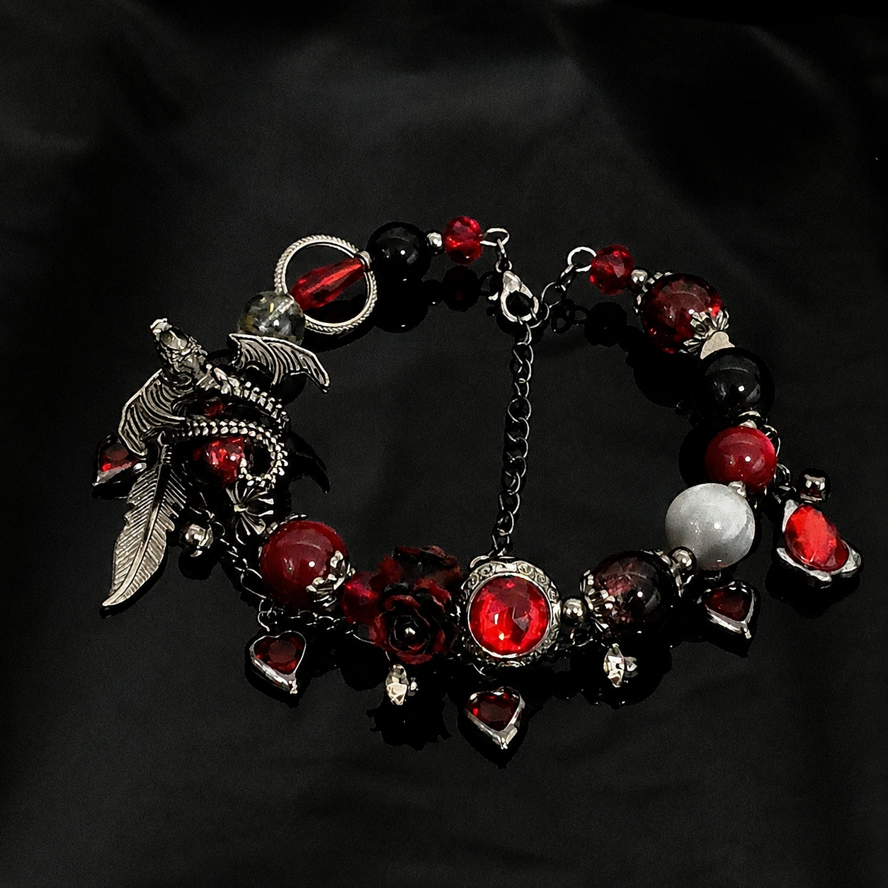 SYLUS-Abyssal Blossom Concept Bracelet （Adjustable）