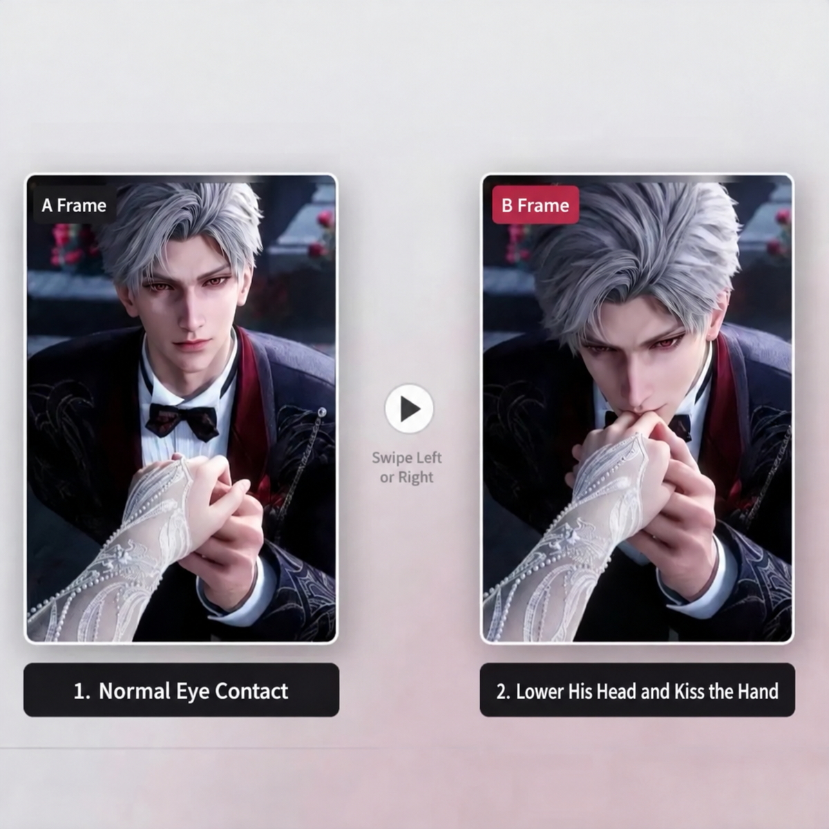 RAFAYEL-Destined Dawntide 3D Lenticular Card (3.35 × 2.13 inch)