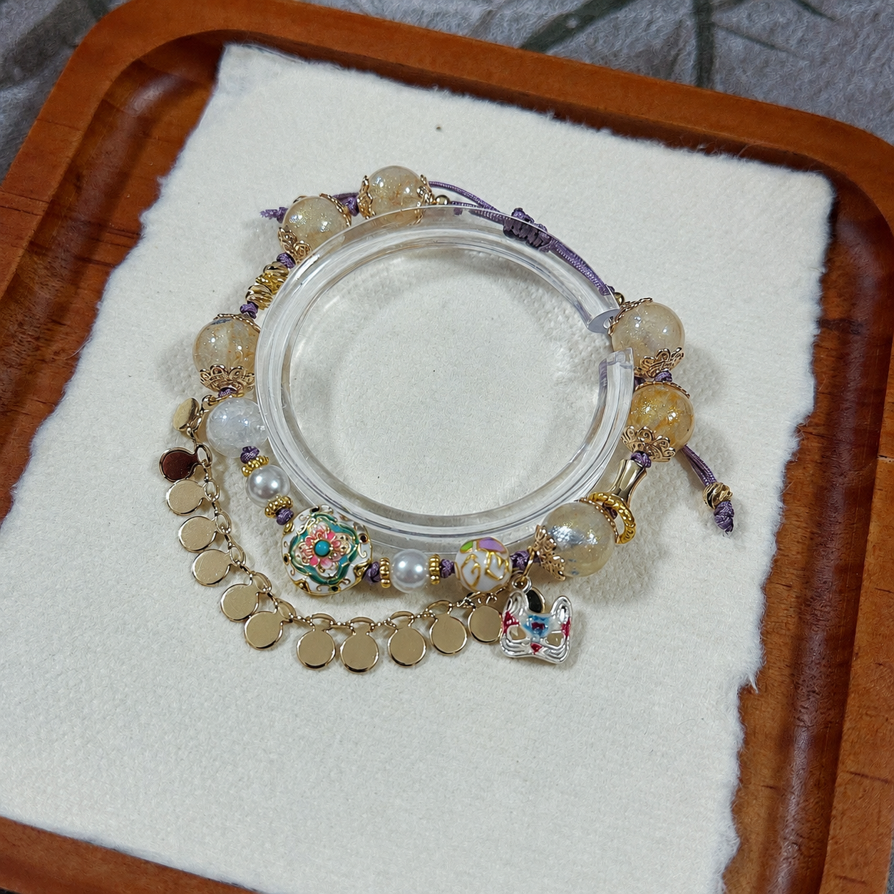 RAFAYEL-Carved Gemheart Concept Bracelet