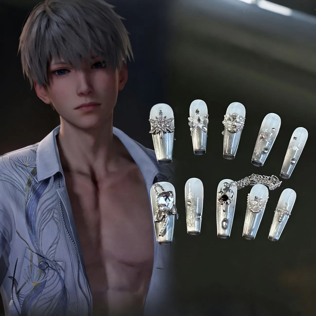 XAVIER- Series Concept Wearing Nails Set