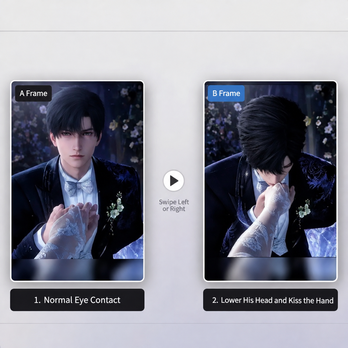 RAFAYEL-Destined Dawntide 3D Lenticular Card (3.35 × 2.13 inch)