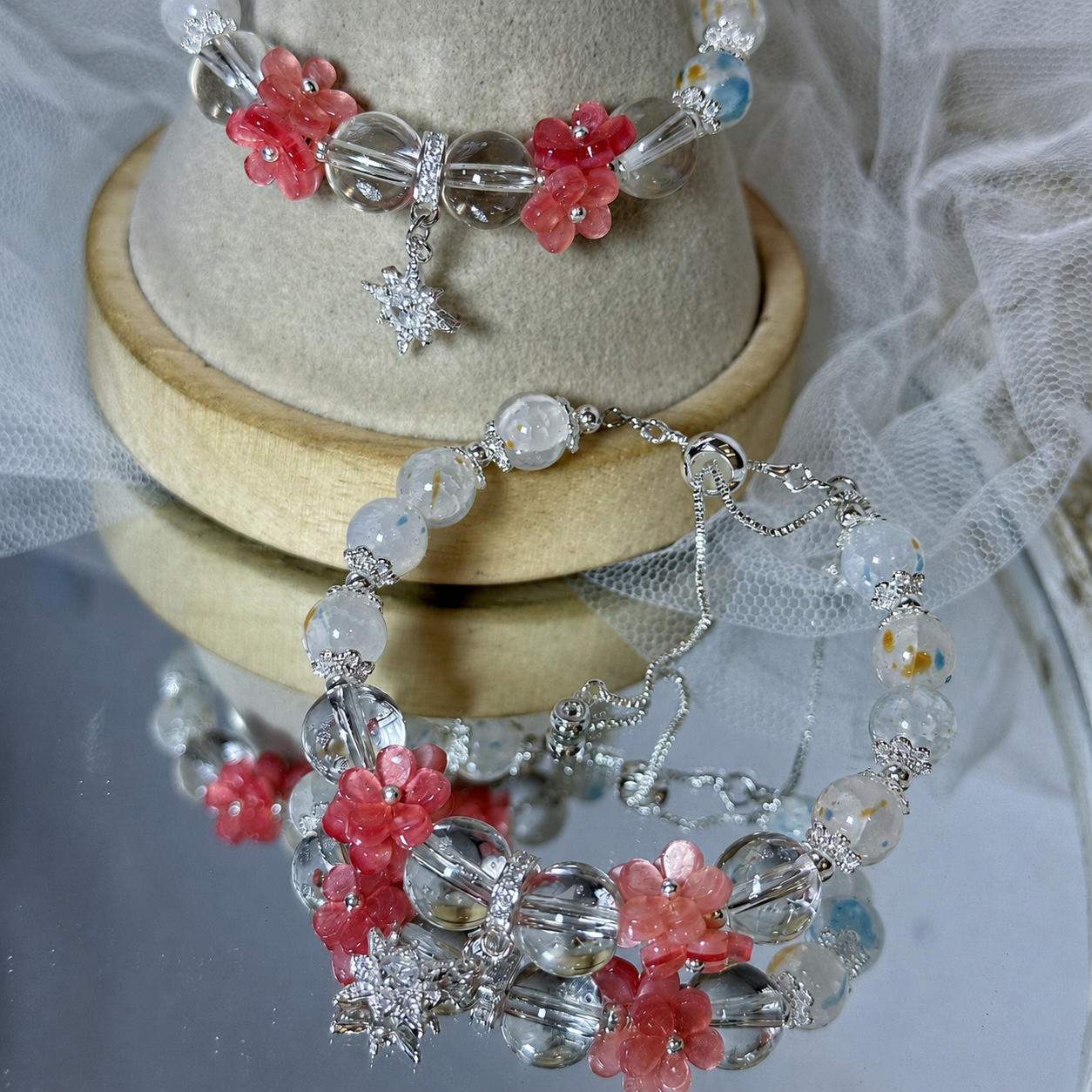 XAVIER-Floral Blessing Concept Bracelet （Adjustable）
