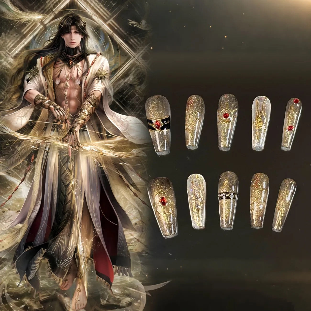 ZAYNE-Series Concept Wearing Nails Set