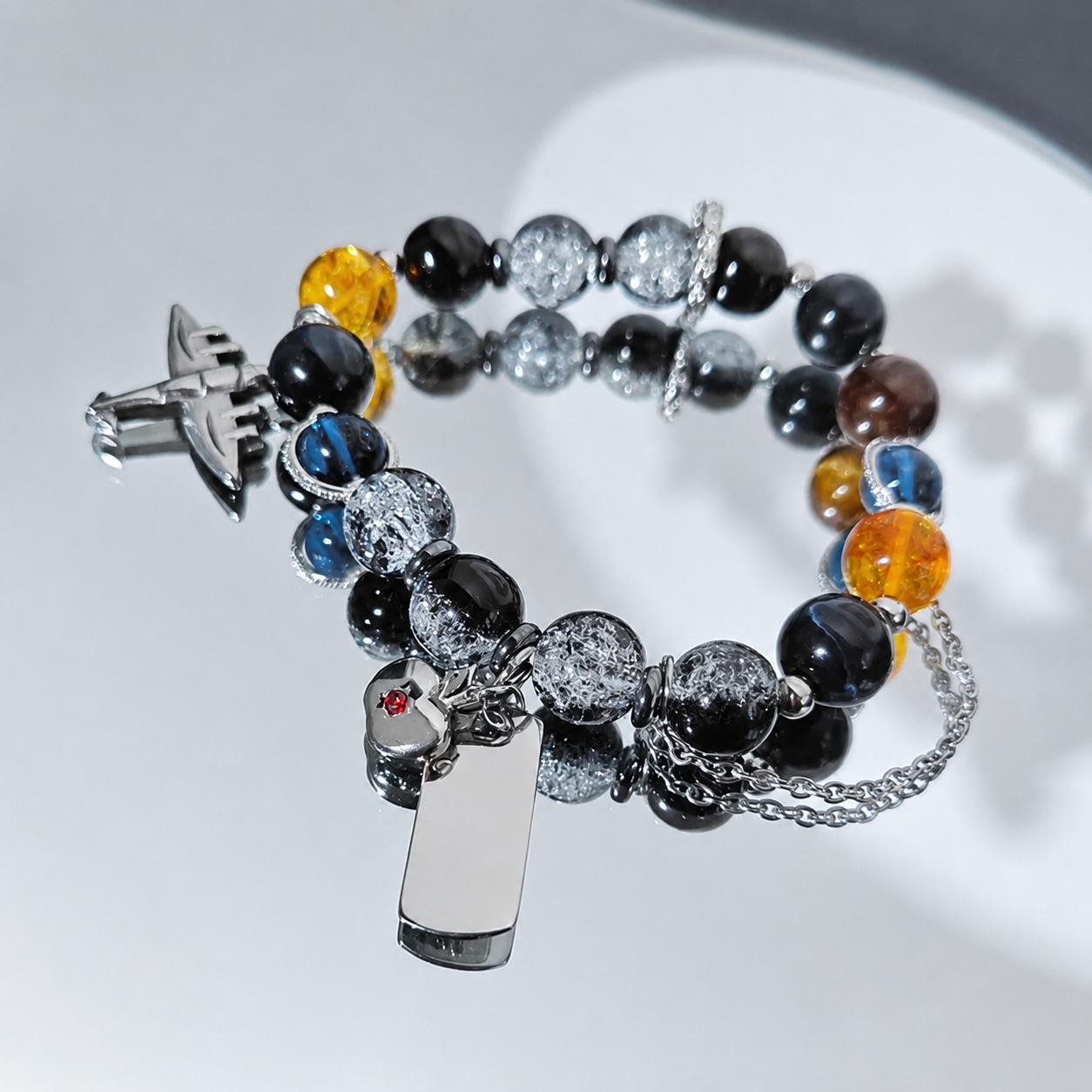CALEB-Apple Plane Bracelet (Adjustable）