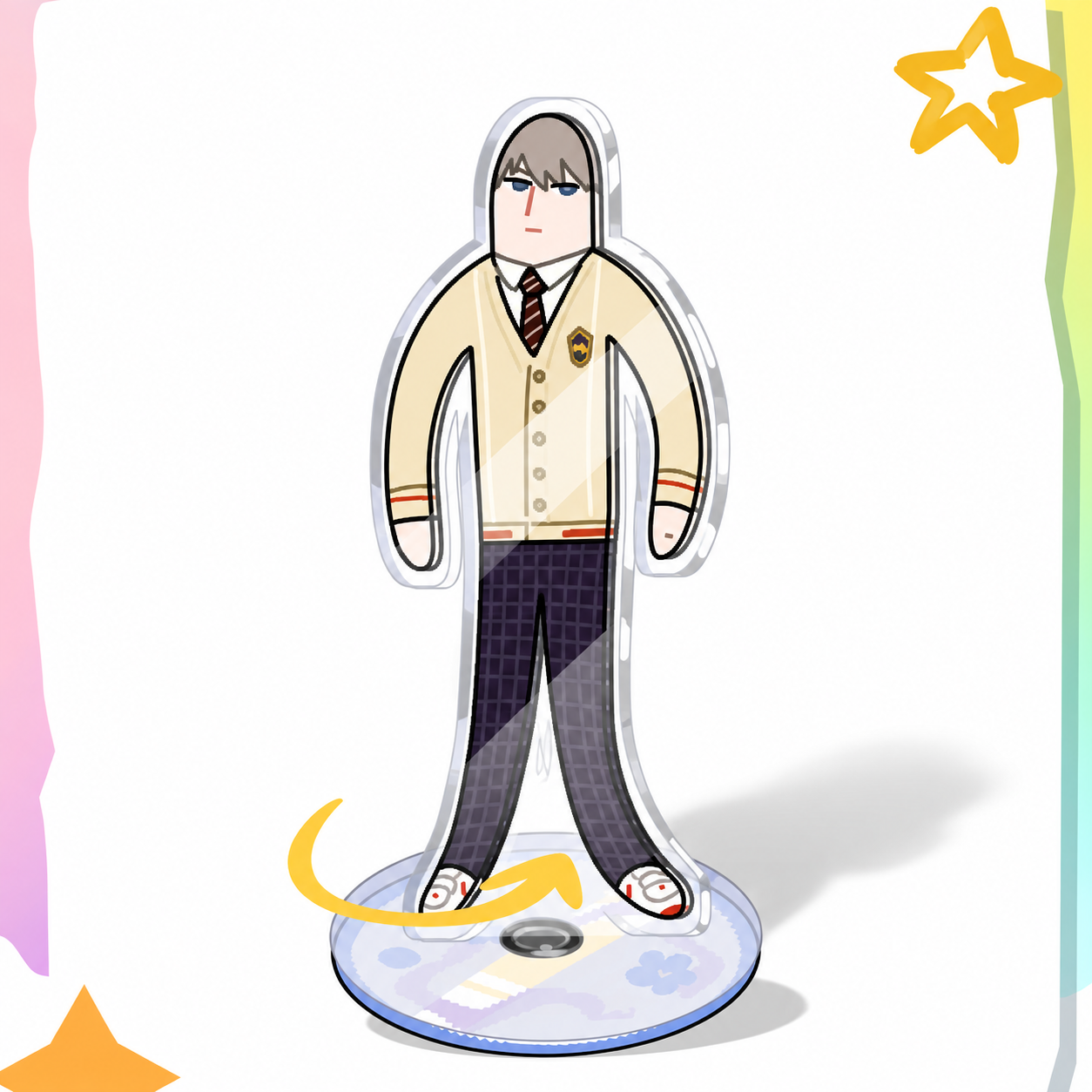 XAVIER-Rotating Acrylic Ornament
