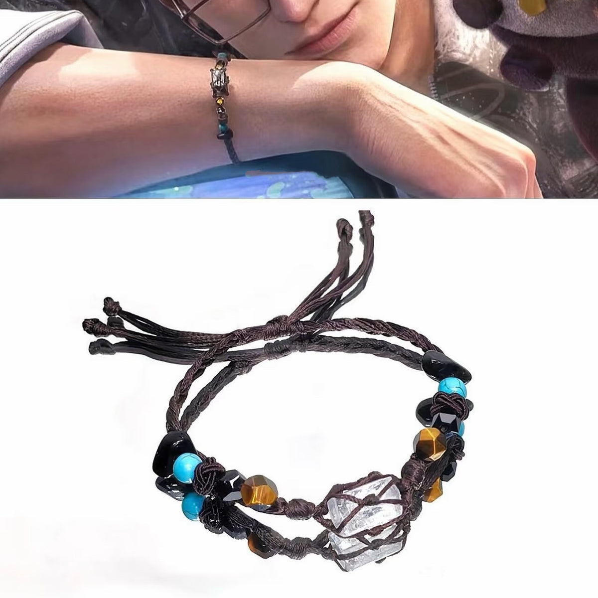 VALKO-Pure Natural Crystal Stone Bracelet
