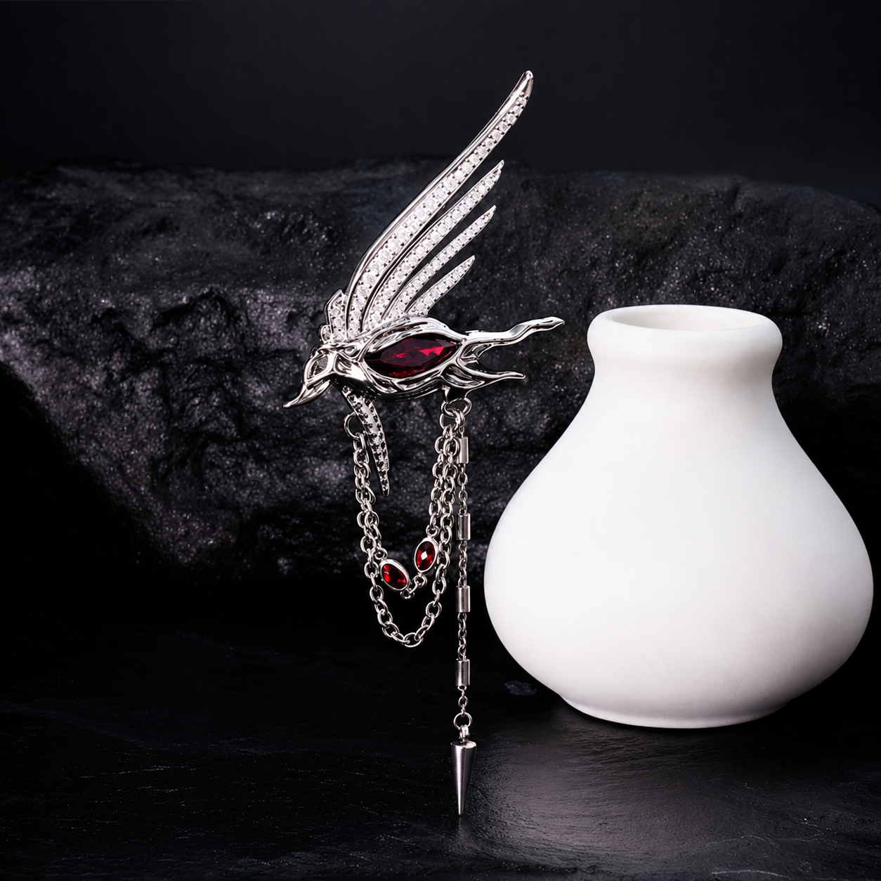 SYLUS-Night of Secrecy Brooch Pin