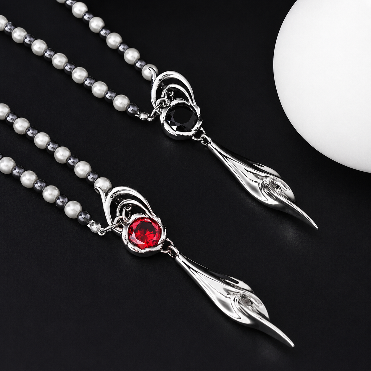 CALEB-Floating Floraletter Necklace