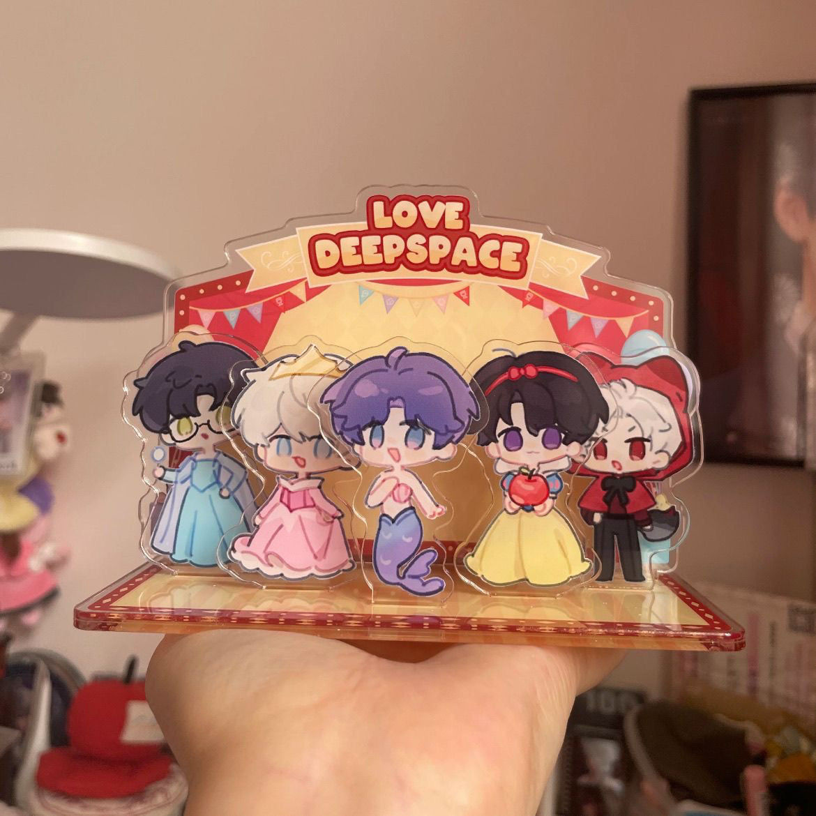 Love & Disney Acrylic Standing Board