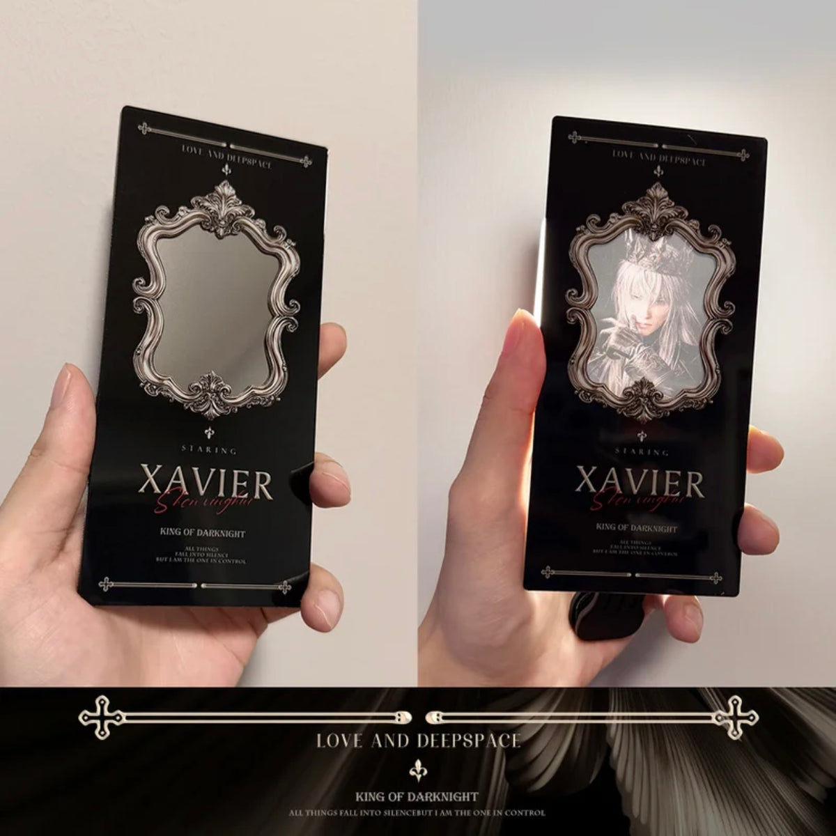 XAVIER-Translucent Mirror (2.76 × 5.91 inch)